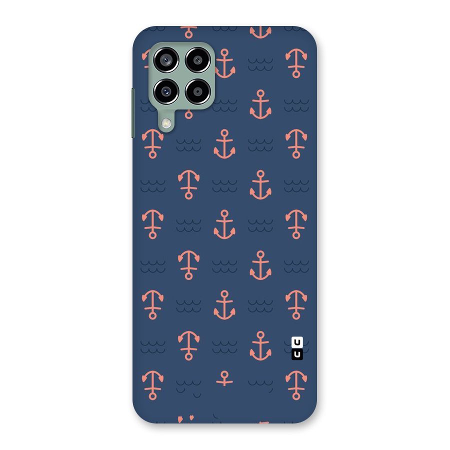 Anchor Sea Blue Back Case for Galaxy M33