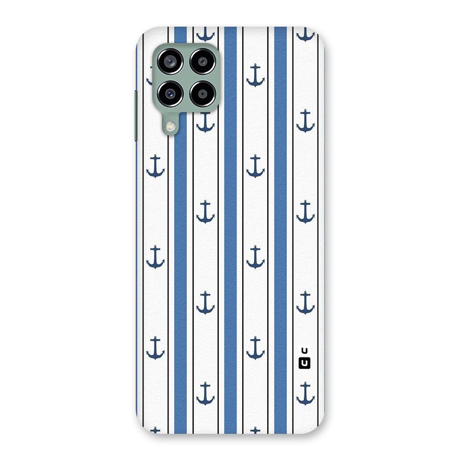 Anchor Stripe Lines Back Case for Galaxy M33