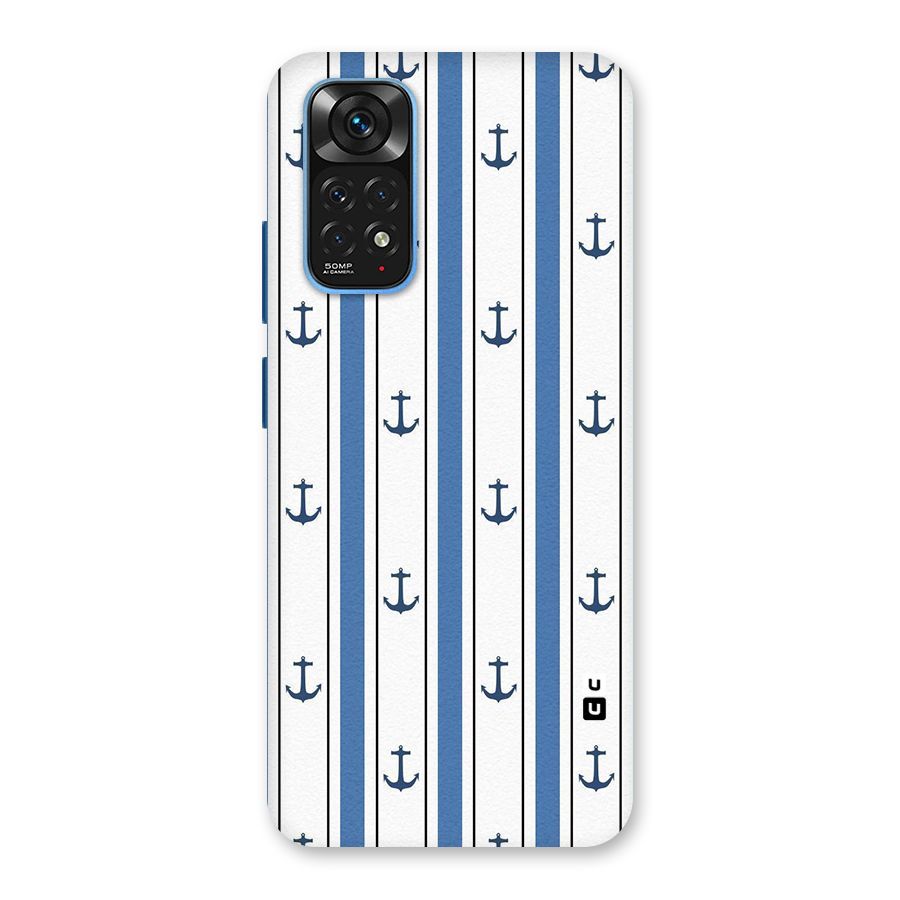 Anchor Stripe Lines Back Case for Redmi Note 11S