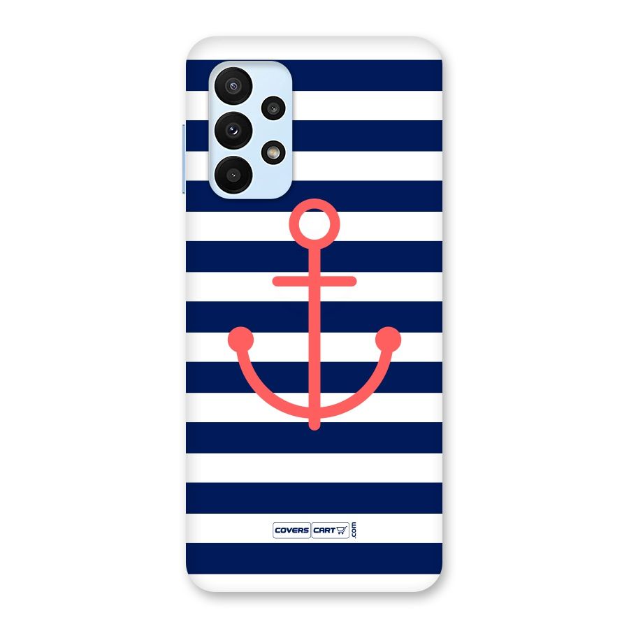 Anchor Stripes Back Case for Galaxy A23