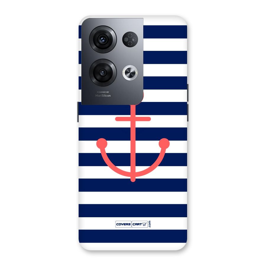 Anchor Stripes Back Case for Oppo Reno8 Pro 5G