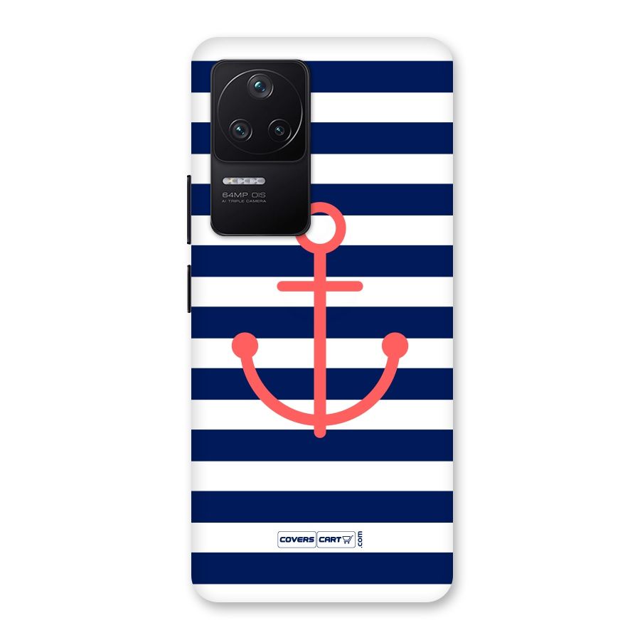Anchor Stripes Back Case for Poco F4 5G