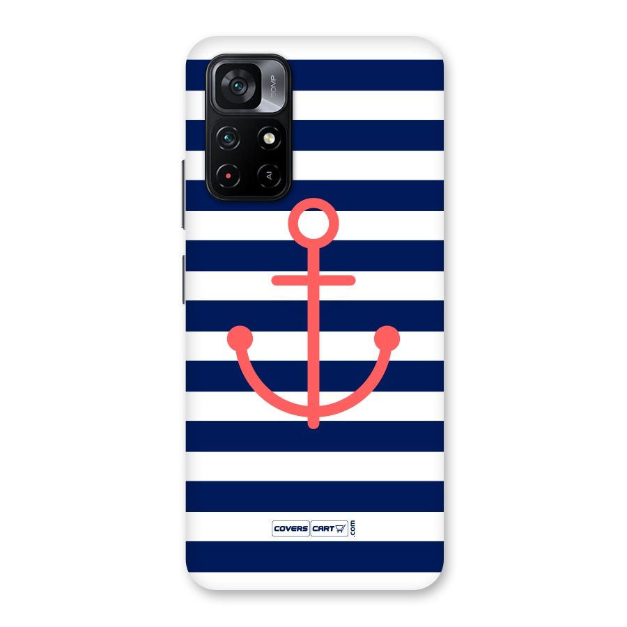 Anchor Stripes Back Case for Poco M4 Pro 5G