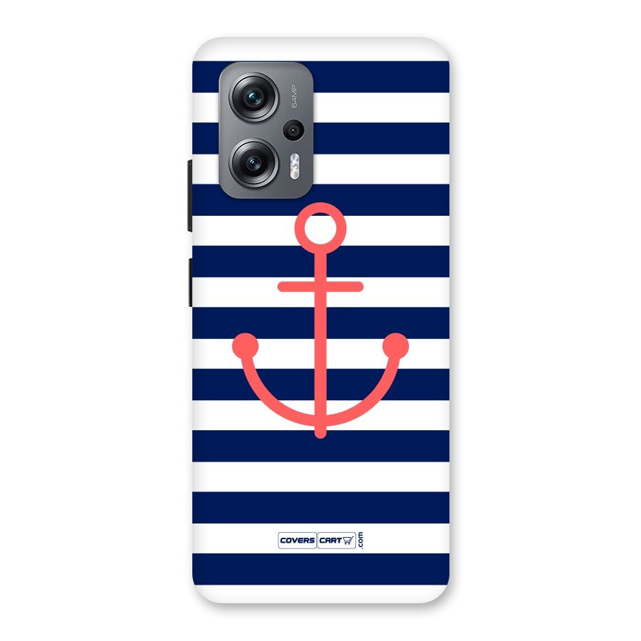 Anchor Stripes Back Case for Redmi K50i