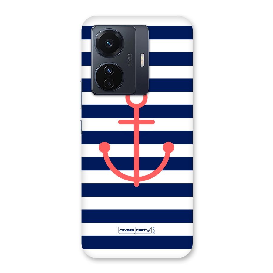 Anchor Stripes Back Case for Vivo T1 Pro
