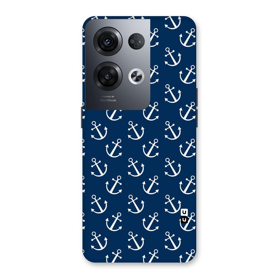 Anchor Zig Pattern Back Case for Oppo Reno8 Pro 5G