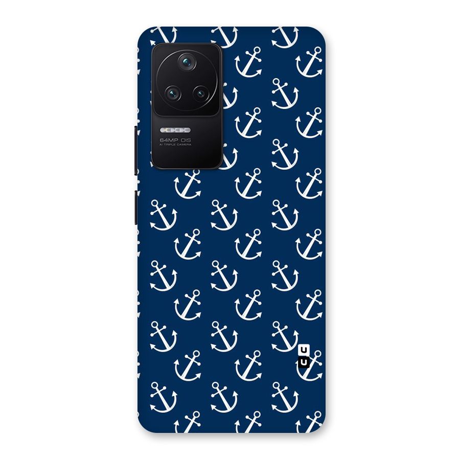 Anchor Zig Pattern Back Case for Poco F4 5G
