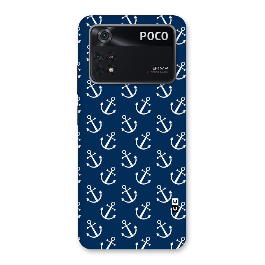 Anchor Zig Pattern Back Case for Poco M4 Pro 4G