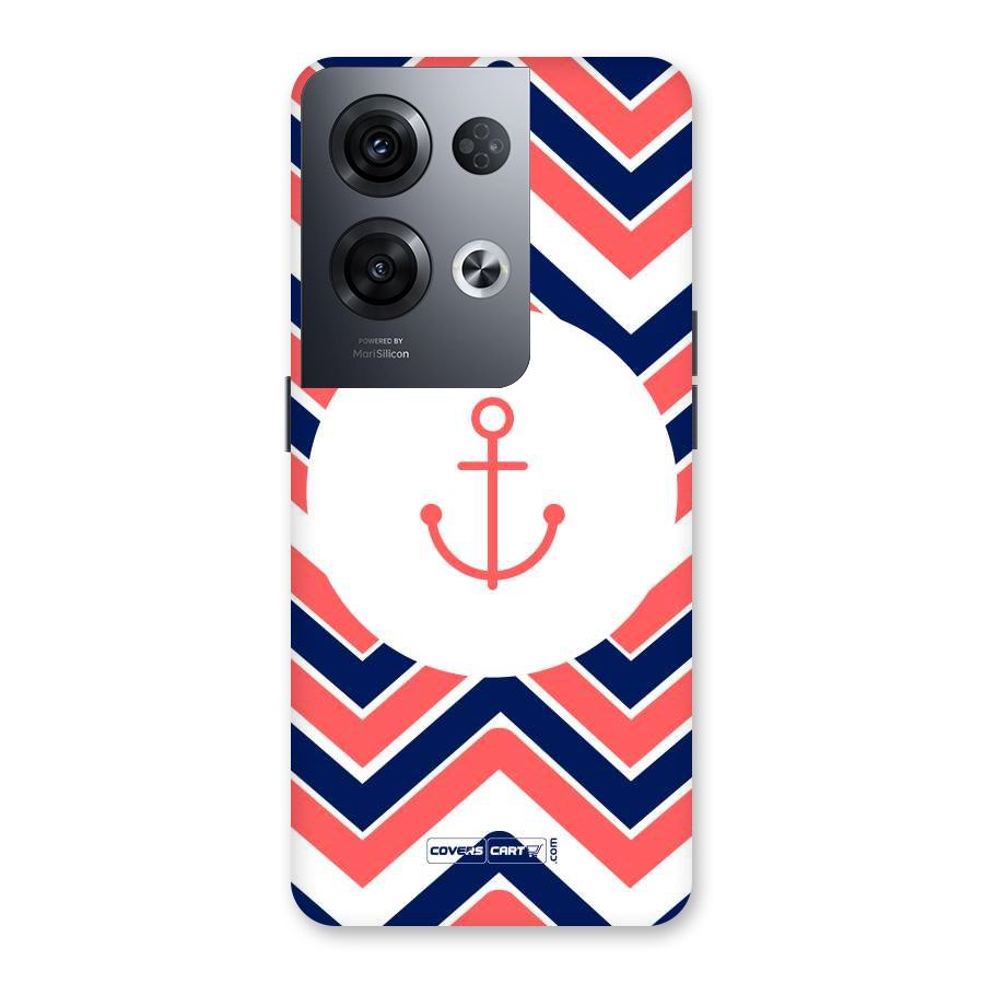 Anchor Zig Zag Back Case for Oppo Reno8 Pro 5G