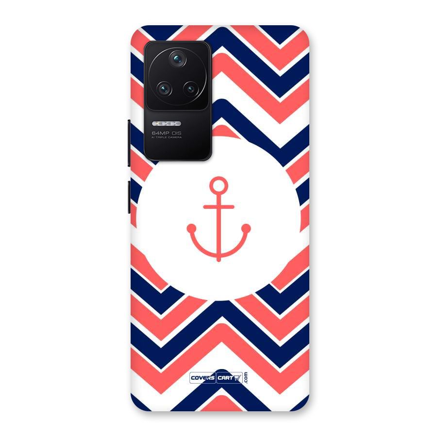 Anchor Zig Zag Back Case for Poco F4 5G