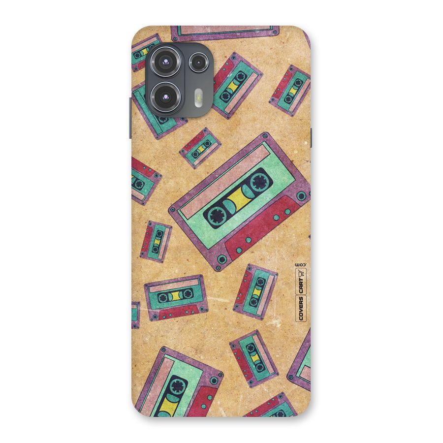 Ancient Cassettes Back Case for Motorola Edge 20 Fusion