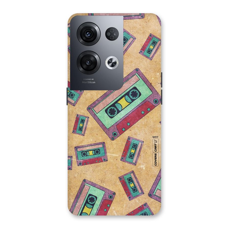 Ancient Cassettes Back Case for Oppo Reno8 Pro 5G