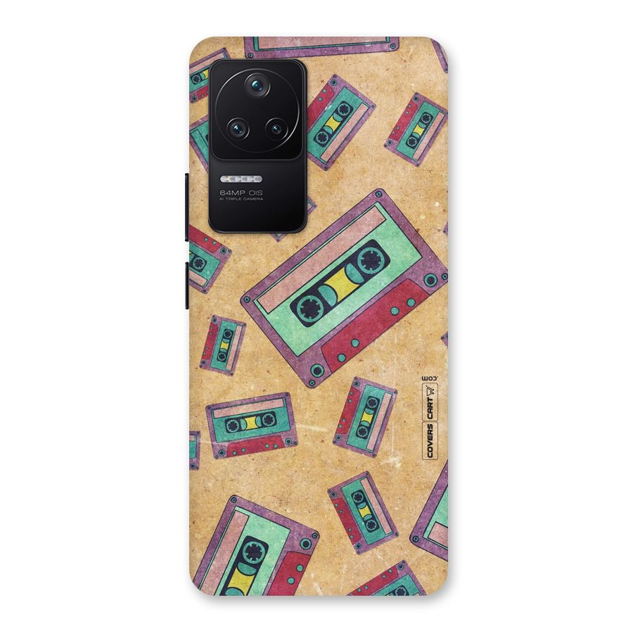 Ancient Cassettes Back Case for Poco F4 5G
