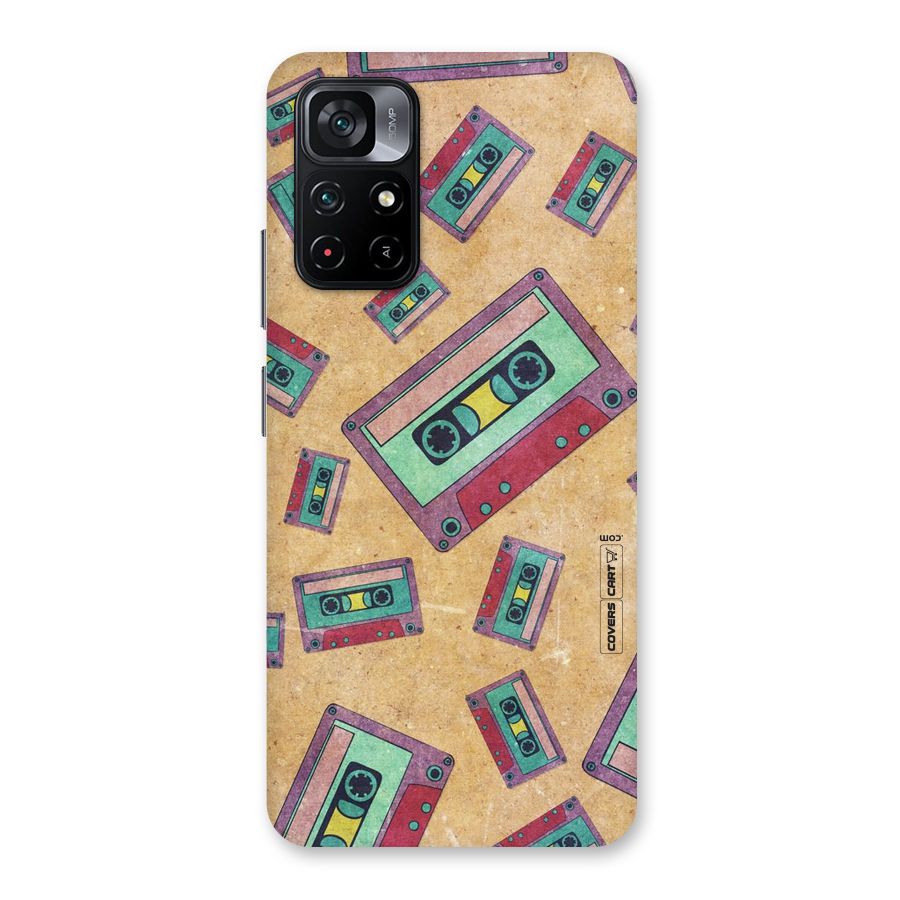 Ancient Cassettes Back Case for Poco M4 Pro 5G