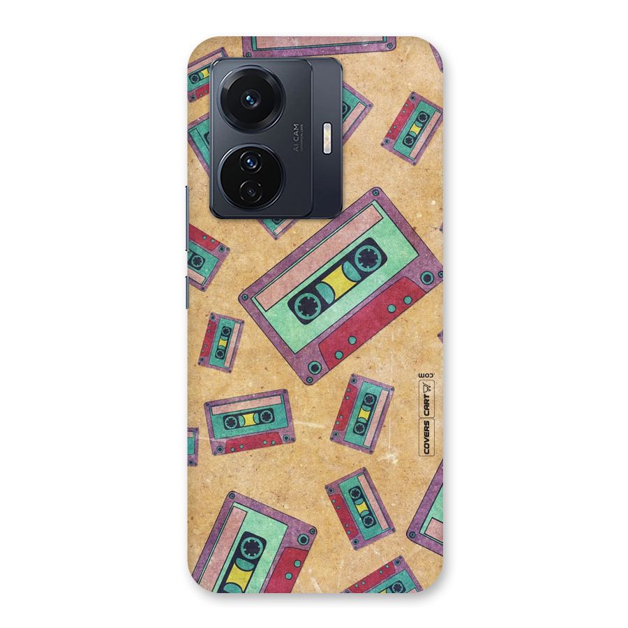 Ancient Cassettes Back Case for Vivo T1 Pro
