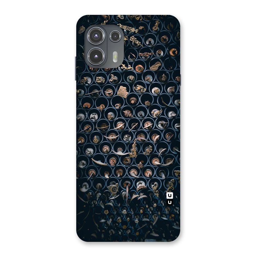 Ancient Wall Circles Back Case for Motorola Edge 20 Fusion