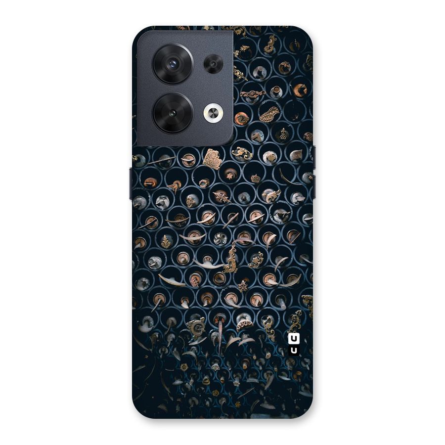 Ancient Wall Circles Back Case for Oppo Reno8 5G