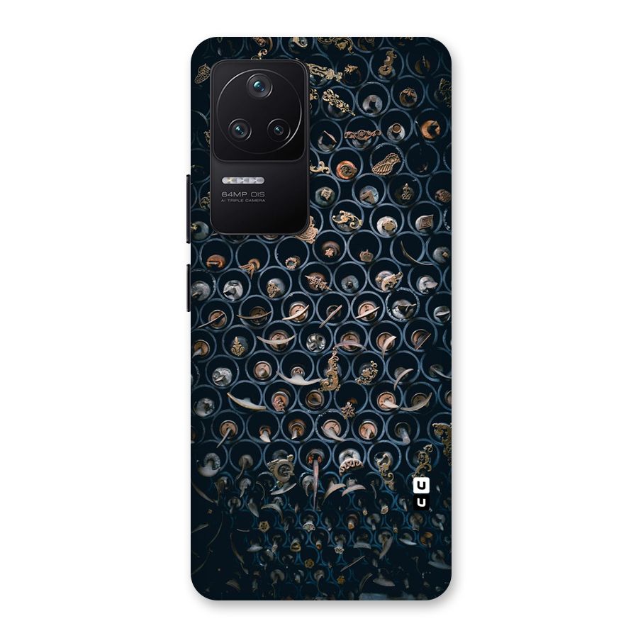 Ancient Wall Circles Back Case for Poco F4 5G