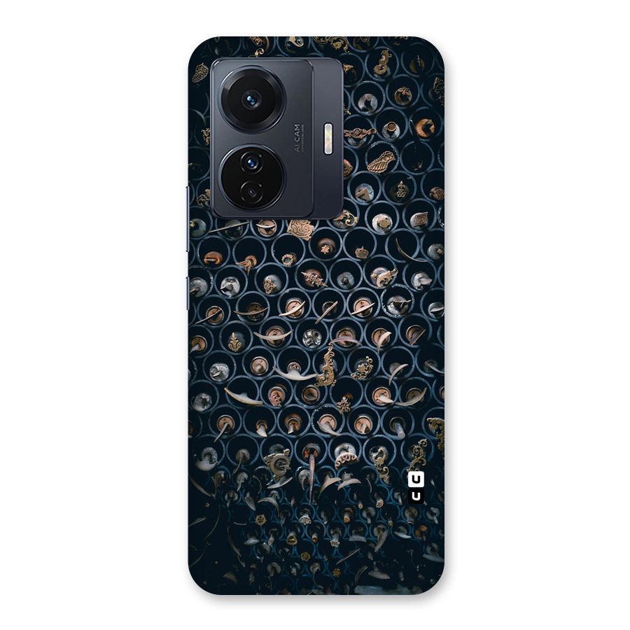 Ancient Wall Circles Back Case for Vivo T1 Pro