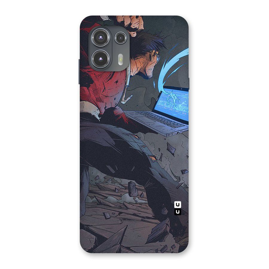 Angry Programmer Back Case for Motorola Edge 20 Fusion