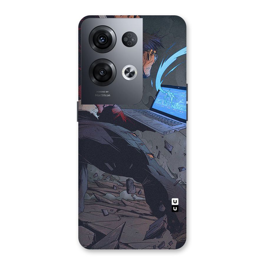 Angry Programmer Back Case for Oppo Reno8 Pro 5G