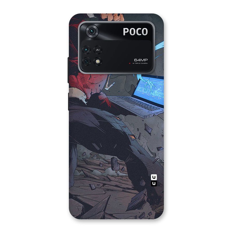 Angry Programmer Back Case for Poco M4 Pro 4G