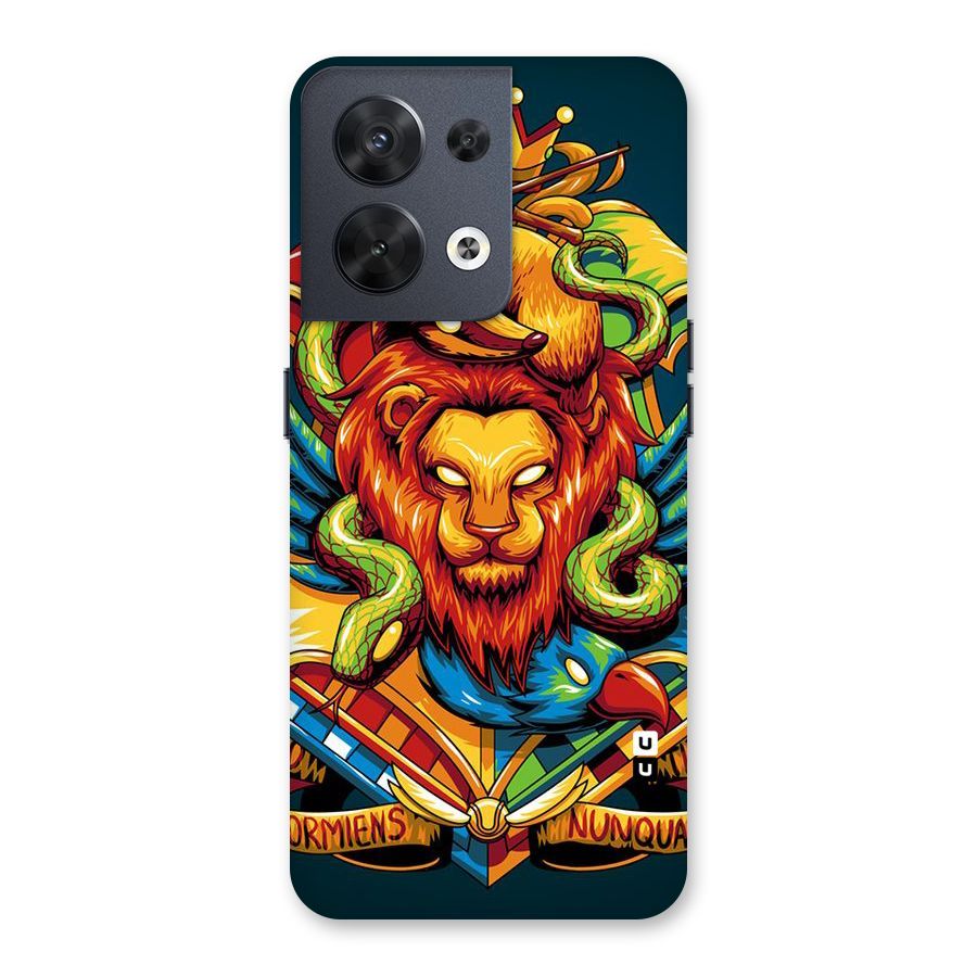 Animal Art Back Case for Oppo Reno8 5G