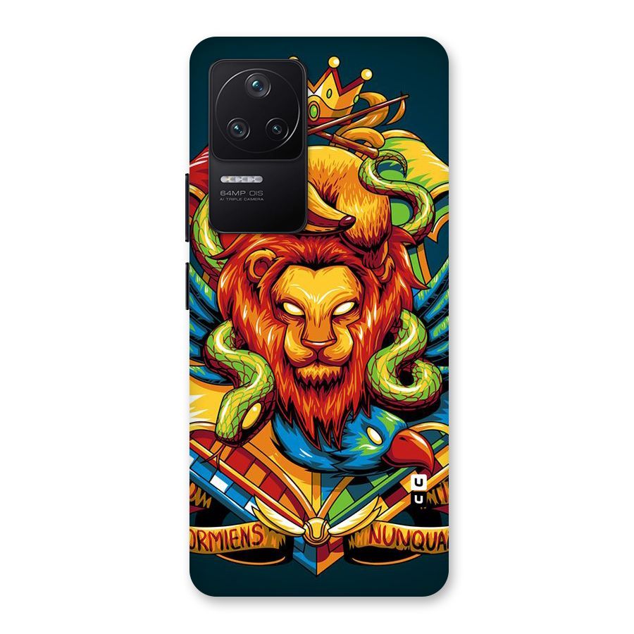 Animal Art Back Case for Poco F4 5G