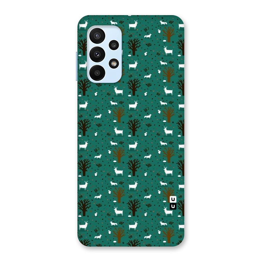 Animal Grass Pattern Back Case for Galaxy A23