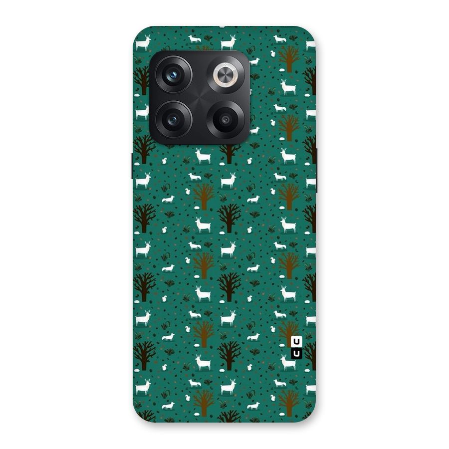 Animal Grass Pattern Back Case for OnePlus 10T