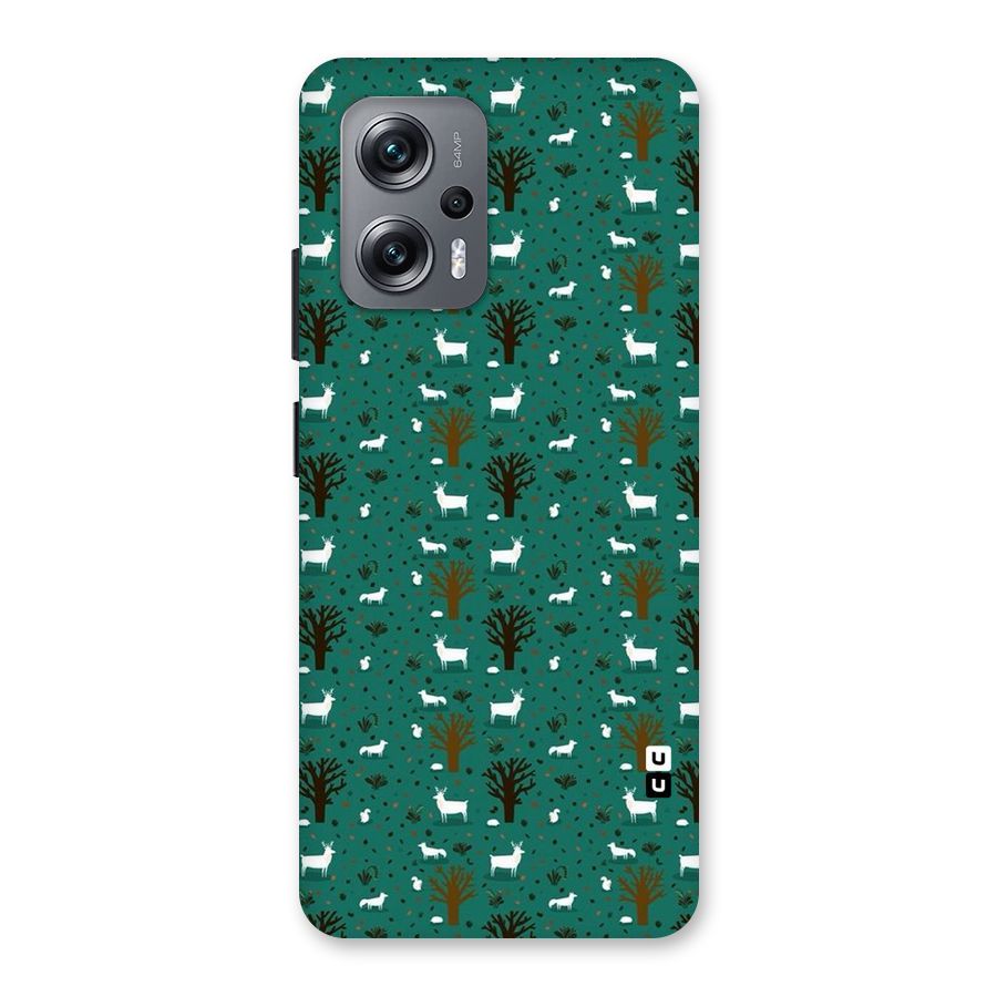 Animal Grass Pattern Back Case for Redmi K50i