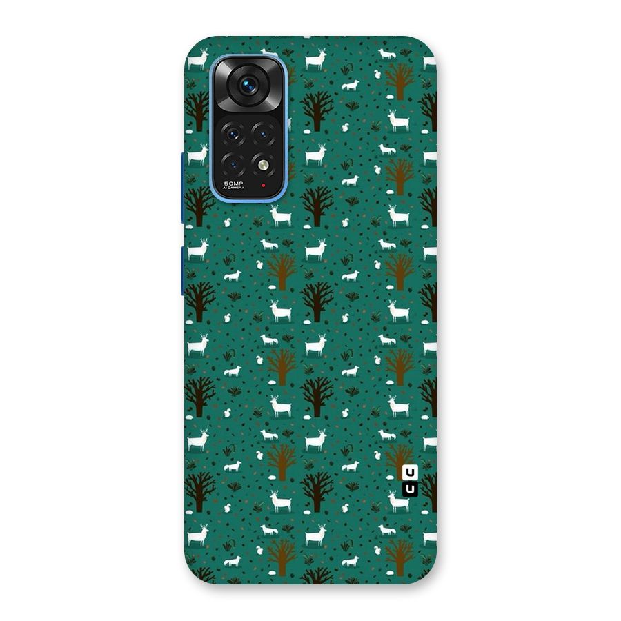 Animal Grass Pattern Back Case for Redmi Note 11S