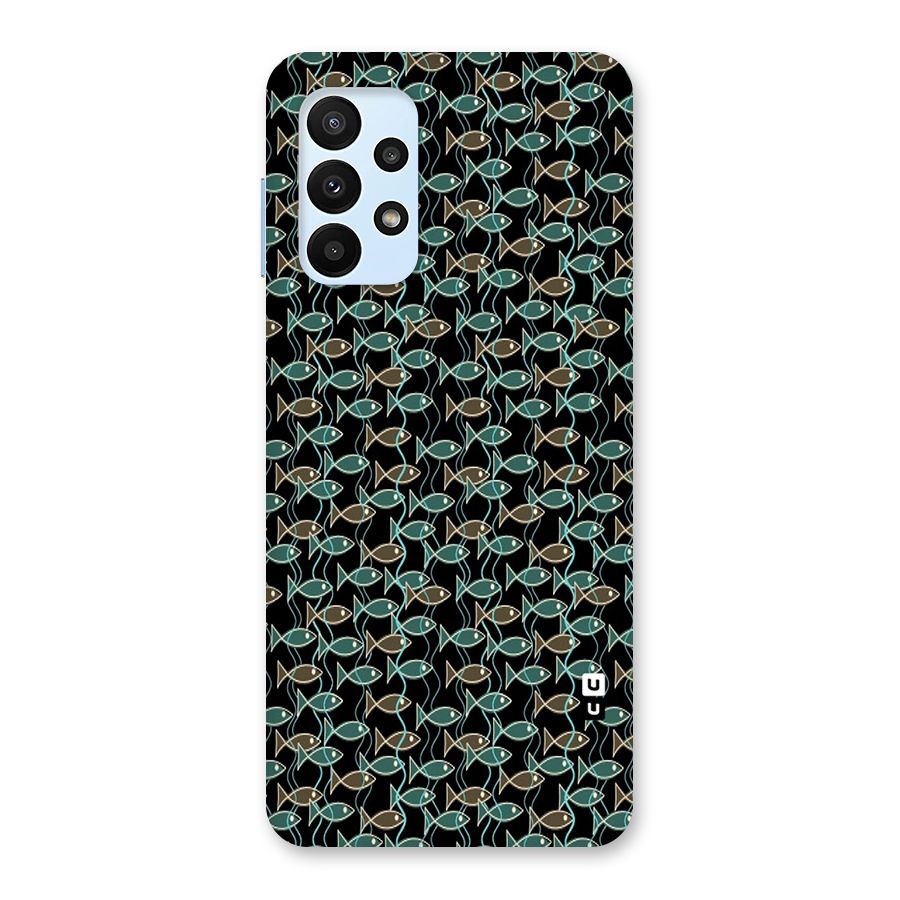 Animated Fishes Art Pattern Back Case for Galaxy A23