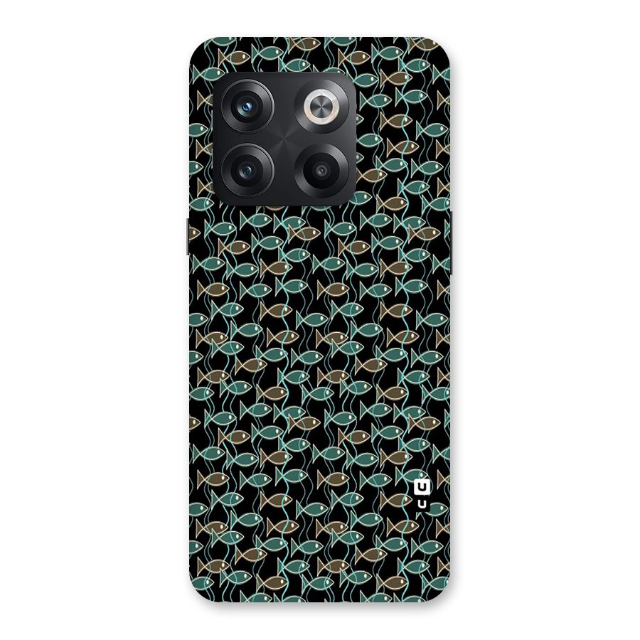Animated Fishes Art Pattern Back Case for OnePlus 10T