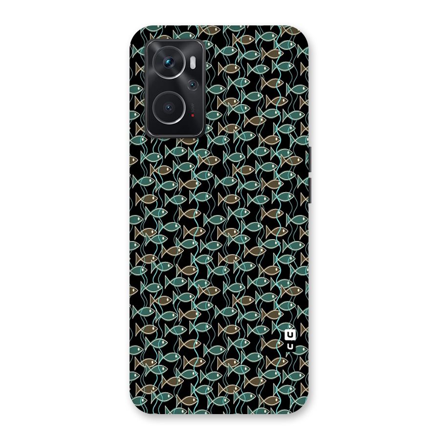 Animated Fishes Art Pattern Back Case for Oppo K10 4G