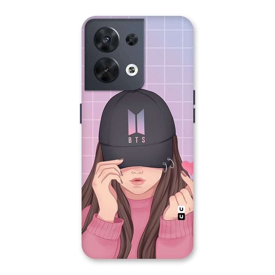 Anime Beautiful BTS Girl Back Case for Oppo Reno8 5G