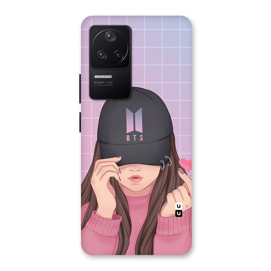 Anime Beautiful BTS Girl Back Case for Poco F4 5G