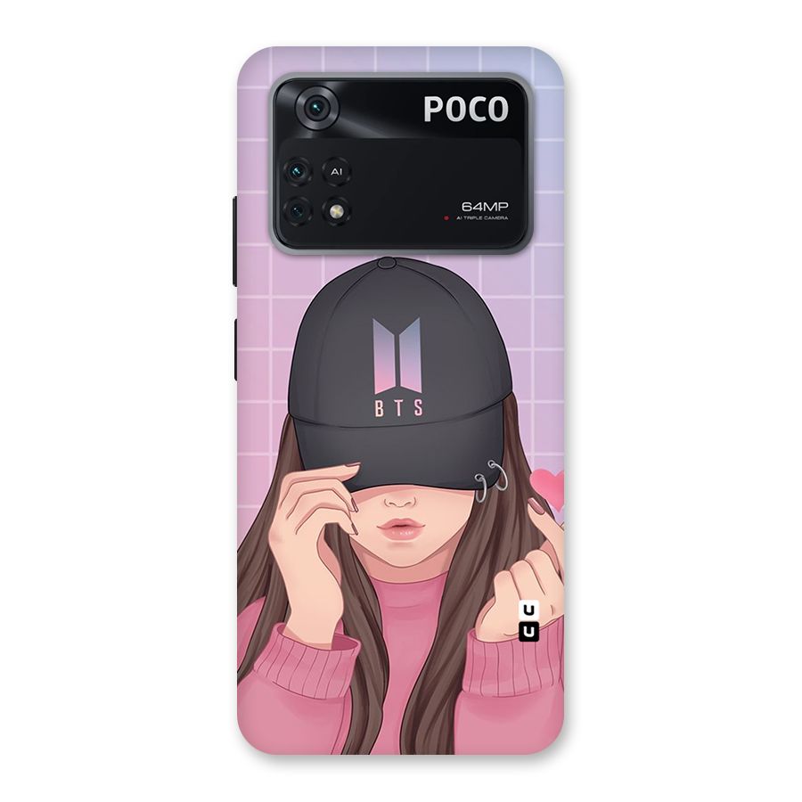 Anime Beautiful BTS Girl Back Case for Poco M4 Pro 4G