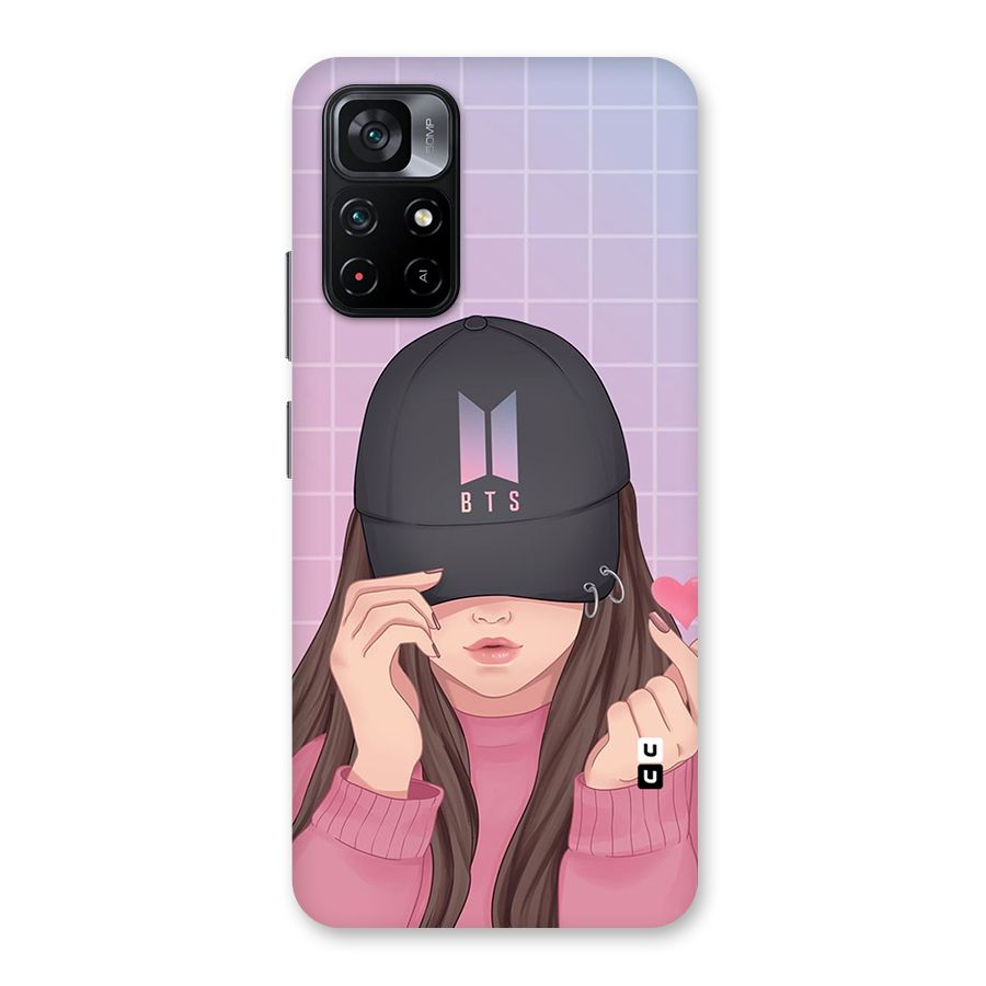 Anime Beautiful BTS Girl Back Case for Poco M4 Pro 5G