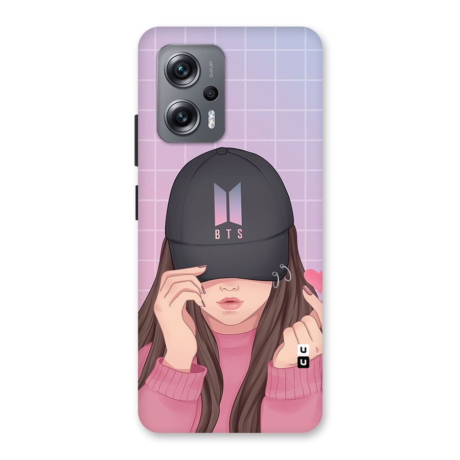 Anime Beautiful BTS Girl Back Case for Redmi K50i