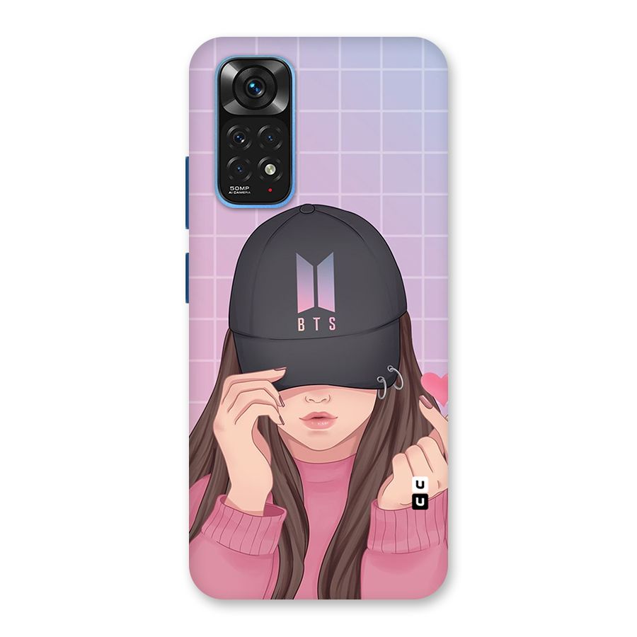 Anime Beautiful BTS Girl Back Case for Redmi Note 11S