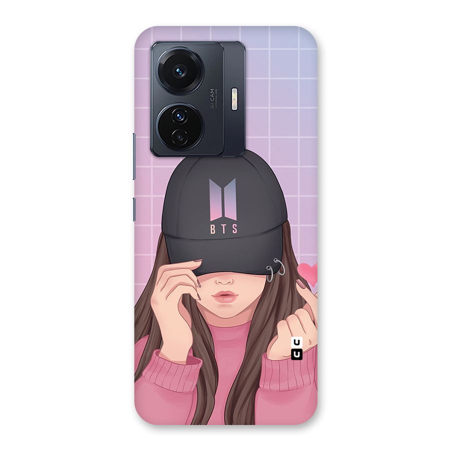Anime Beautiful BTS Girl Back Case for Vivo T1 Pro