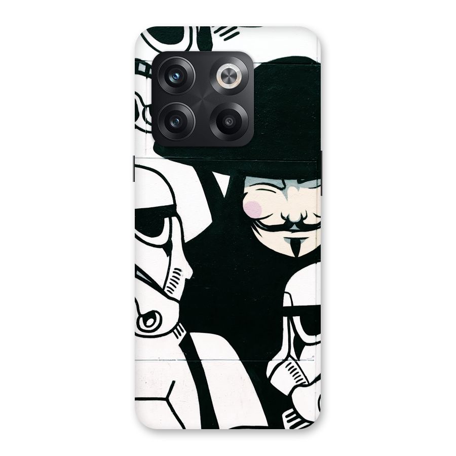 Anonymous Hat Back Case for OnePlus 10T