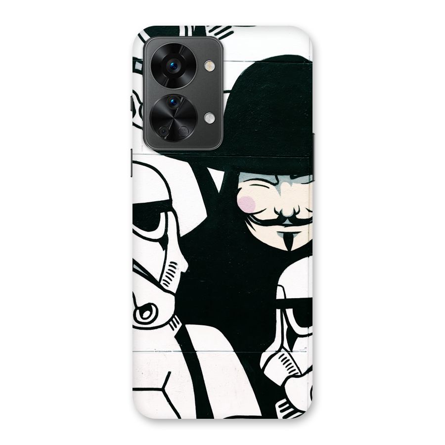 Anonymous Hat Back Case for OnePlus Nord 2T