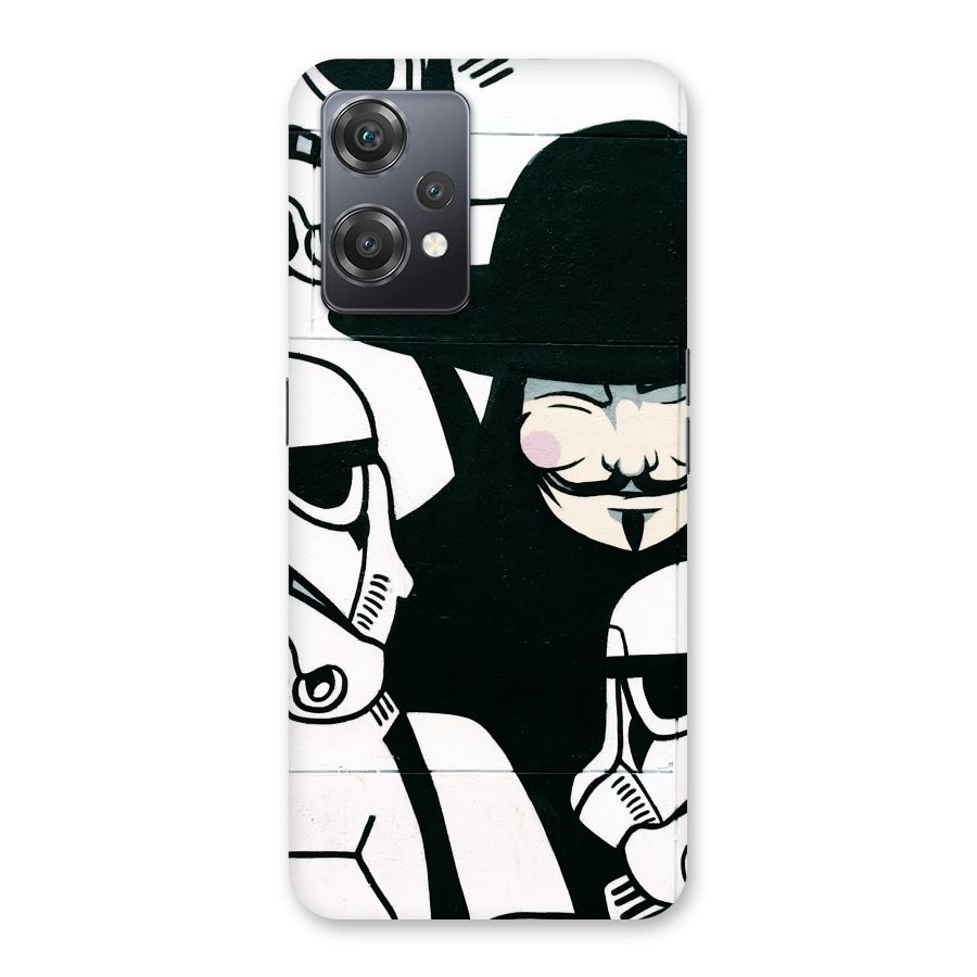 Anonymous Hat Back Case for OnePlus Nord CE 2 Lite 5G