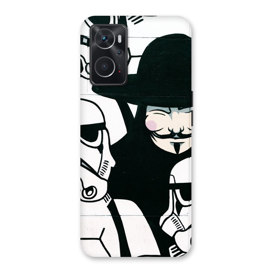 Anonymous Hat Back Case for Oppo K10 4G