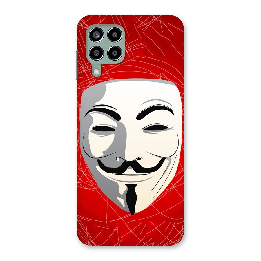 Anonymous Mask Abstract Back Case for Galaxy M33