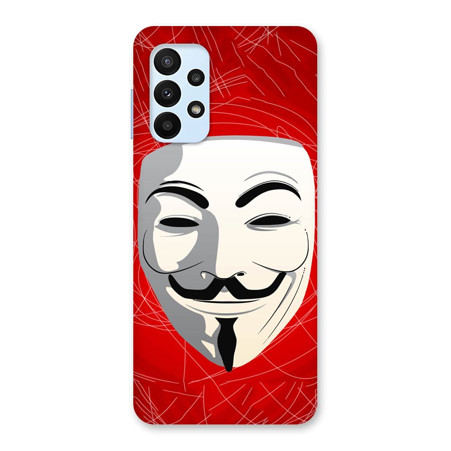 Anonymous Mask Abstract  Back Case for Galaxy A23