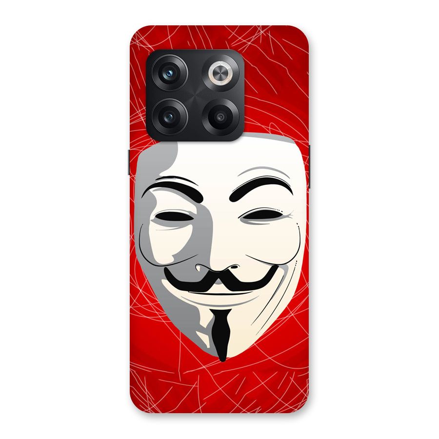 Anonymous Mask Abstract  Back Case for OnePlus 10T