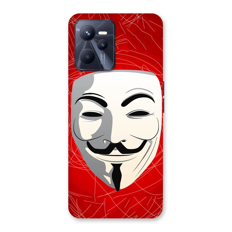 Anonymous Mask Abstract  Back Case for Realme C35
